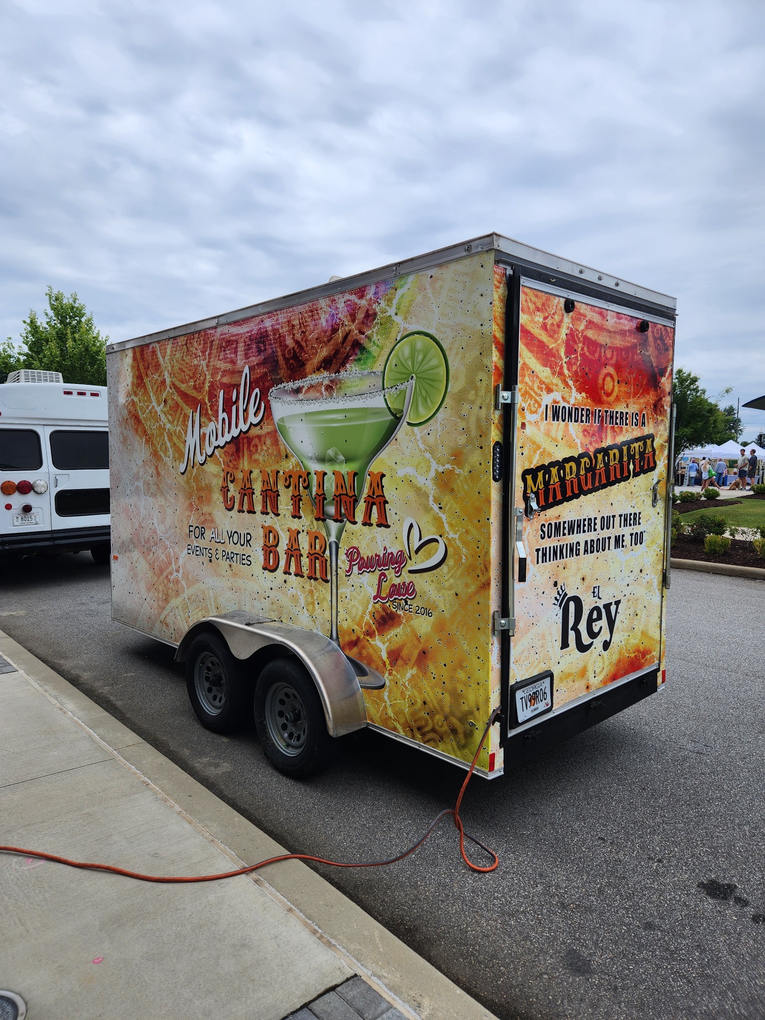 Mobile Cantina Bar completed wrap